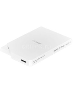 Внешний диск HDD Stream S03 1ТБ белый Silicon power