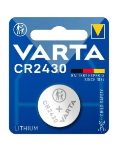 CR2430 Батарейка Electronics Lithium 1 шт Varta