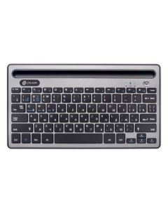 Клавиатура 845M USB Bluetooth Радиоканал серый черный Oklick