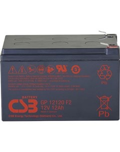 Аккумуляторная батарея для ИБП GP12120 F2 12В 12Ач Csb