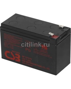 Аккумуляторная батарея для ИБП GP1272F2 12В 7 2Ач Csb