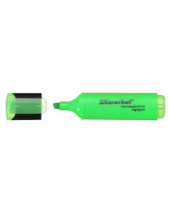 Текстовыделитель Blaze скошенный наконечник линия 1 5 мм зеленый Silwerhof