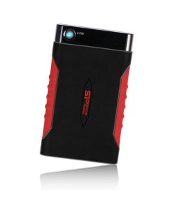 Внешний диск HDD Armor A15 2ТБ черный красный Silicon power