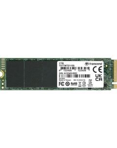 SSD накопитель 115S TS1TMTE115S 1ТБ M 2 2280 PCIe 3 0 x4 NVMe M 2 Transcend