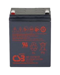 Аккумуляторная батарея для ИБП HR1227W 12В 7 5Ач Csb