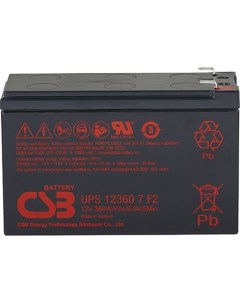 Аккумуляторная батарея для ИБП UPS 12360 7 12В 7 5Ач Csb
