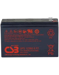 Аккумуляторная батарея для ИБП UPS12360 6 12В 7 5Ач Csb