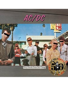 Виниловая пластинка AC DC Dirty Deeds Done Dirt Cheap Gold LP Республика