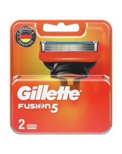 Сменные кассеты для бритв Fusion для мужчин 2 шт Gillette