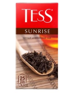 Чай черный Sunrise в пакетиках 25 шт Tess