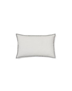 Чехол на подушку Sinet из белого льна с вышивкой 30 x 50 см La forma (ex julia grup)