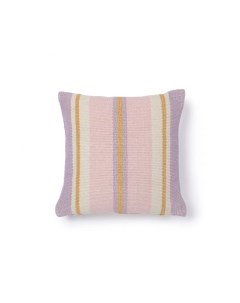 Чехол на подушку Marilina 100 хлопок фиолетового цвета в полоску 45x45 La forma (ex julia grup)