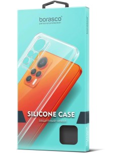 Чехол накладка для смартфона Poco C65 силикон прозрачный 72856 Borasco