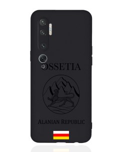 Чехол для Xiaomi Mi Note 10 10 Pro Черный лаковый Герб Северной Осетии черный Musthavecase