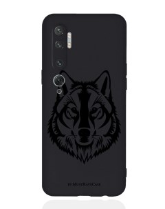 Чехол для Xiaomi Mi Note 10 10 Pro Волк черный Musthavecase