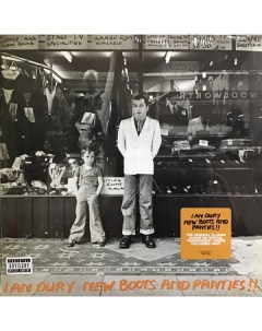 Ian Dury New Boots And Panties Transparent Amber LP Bmg