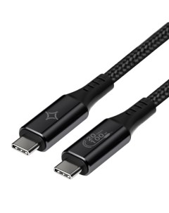 Кабель USB C USB C 5А 1 5м 240W черный Stellarway