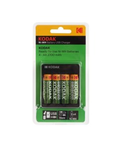 Зарядное устройство USB Overnight charger для AA AAA 4 аккумулятора AA 2700 Kodak