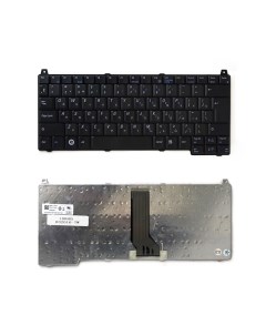 Клавиатура для ноутбука Dell Vostro 1710 1720 Series Плоский Enter Черная без рамки P Nobrand