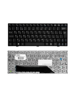 Клавиатура для ноутбука MSI U135 U135DX U160 U160DX U160DXH U160MX Series Г образный Nobrand