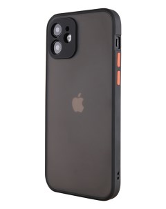 Чехол для iPhone 12 с защитой камеры черный Mcover