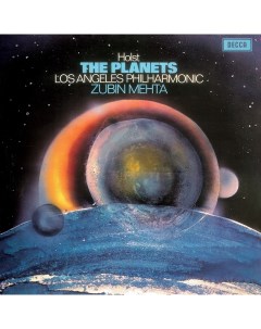Los Angeles Philharmon Holst The Planets Pink LP Decca