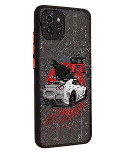 Чехол для Galaxy A03 с защитой камеры Машина Nissan GTR Skyline Mcover