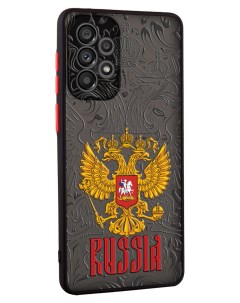 Чехол для Galaxy A73 5G с защитой камеры Россия Mcover