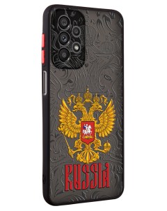 Чехол для Galaxy A23 5G с защитой камеры Россия Mcover