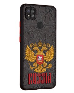 Чехол для Redmi 9C с защитой камеры Россия Mcover