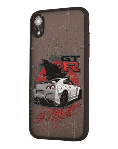 Чехол для iPhone Xr с защитой камеры Машина Nissan GTR Skyline Mcover