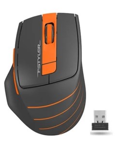 Беспроводная мышь Fstyler FG30S Gray Orange A4tech
