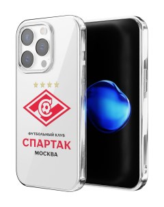 Чехол для iPhone 15 Pro противоударный Футбольный клуб Спартак Mcover