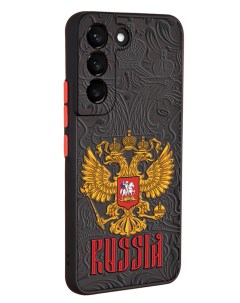 Чехол для Galaxy S22 с защитой камеры Россия Mcover