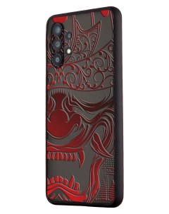 Чехол для Galaxy A32 с защитой камеры Красный железный воин Mcover