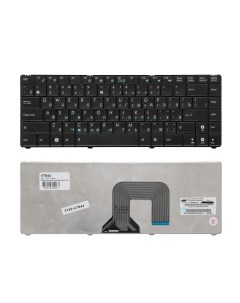 Клавиатура для ноутбука Asus N20 N20A N20H Series Плоский Enter Черная без рамки PN Nobrand