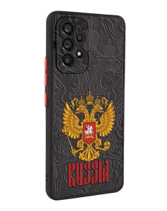 Чехол для Galaxy A53 5G с защитой камеры Россия Mcover
