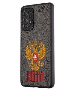 Чехол для Galaxy A52 с защитой камеры Россия Mcover