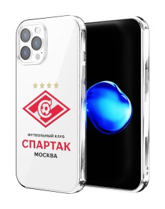 Чехол для iPhone 13 Pro Max противоударный Футбольный клуб Спартак Mcover