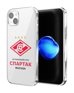 Чехол для iPhone 14 Plus противоударный Футбольный клуб Спартак Mcover