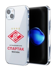 Чехол для iPhone 15 Plus противоударный Футбольный клуб Спартак Mcover