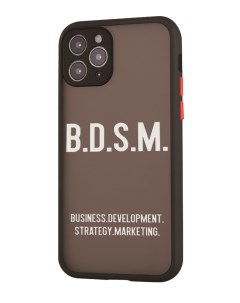 Чехол для iPhone 11 Pro с защитой камеры Надпись B D S M Mcover