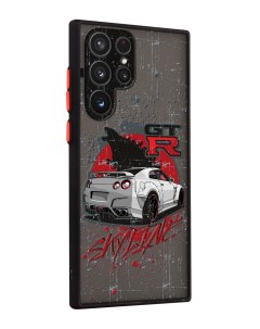 Чехол для Galaxy S22 Ultra с защитой камеры Машина Nissan GTR Skyline Mcover