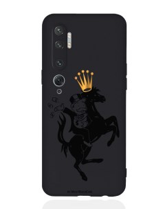 Чехол для Xiaomi Mi Note 10 10 Pro Monopoly на коне черный Musthavecase