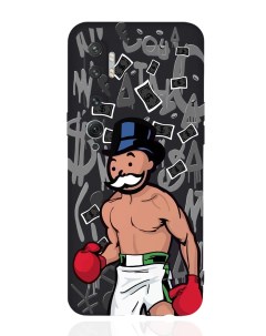 Чехол для Xiaomi Mi Note 10 10 Pro Monopoly Boxing Монополия Боксер черный Musthavecase
