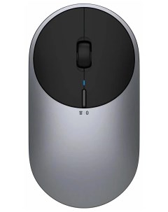 Беспроводная мышь Mi Portable Mouse 2 серебристый черный Xiaomi