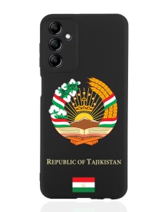 Чехол для Samsung Galaxy A14 Герб Таджикистана черный Signumcase