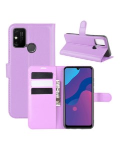 Чехол Wallet для смартфона Honor 9A фиолетовый Printofon