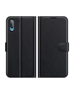 Чехол Wallet для смартфона Samsung Galaxy A02 M02 черный Printofon