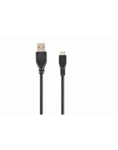 Кабель microUSB USB 1 А 3 м чёрный Cablexpert